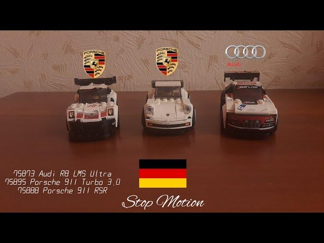 Lego Stop Motion - Germany Cars Pack