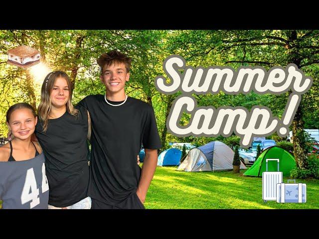 MY THREE KIDS LEAVING for Summer Camp + KESLEY & BROCK Update + LATE NIGHT Food Run