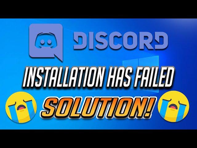 How to Fix Discord 'Installation Has Failed' Error [2024]