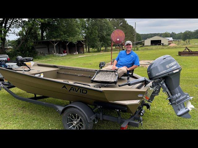 My NEW Avid 16ft Commander boat. My near DEATH  experience on a boat.
