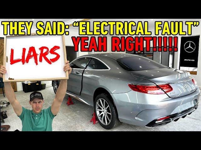 THEY TOLD ME MY MERCEDES BENZ S65 V12 BI-TURBO HAS AN ELECTRICAL FAULT BUT THEY LIED TO ME...