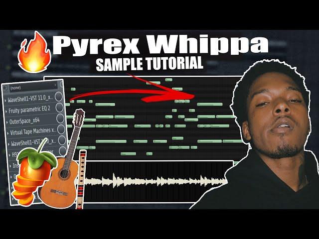 How To Make Fire Samples Like Pyrex Whippa | Spanish Guitar | Silent Cook-up | FL Studio 20 Tutorial