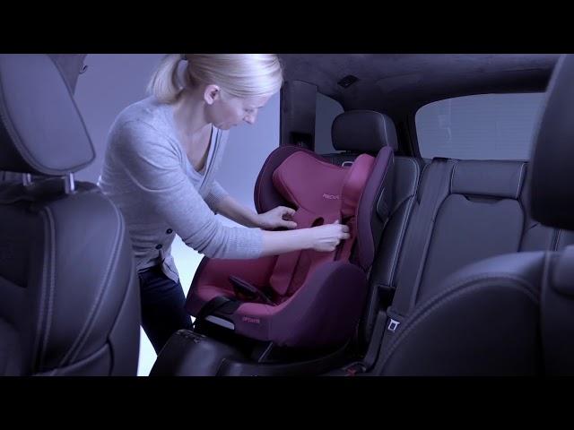 Детское автокресло RECARO Optiafix. Обзор детского кресла RECARO Optiafix.