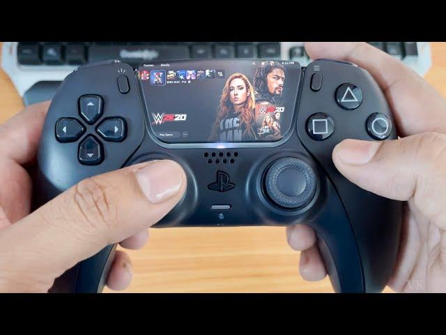 PS5 DualSense Controller with OLED Touch Pad Screen