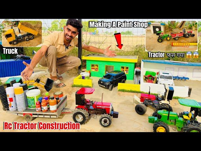 I Build a Mini Paint Shop using Rc vehicles in mini city ll @Aakash946