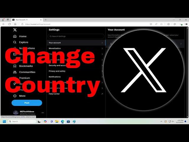 How To Change Country on Twitter (X) [Guide]