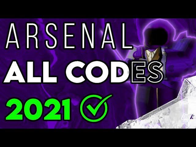 ALL Arsenal Codes 2021 (December) | Copy & Paste in Desc.