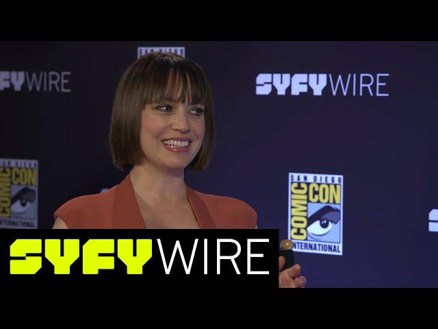 Preacher Julie Ann Emery: Best Grail and Featherstone Moments | San Diego Comic-Con 2017 | SYFY WIRE