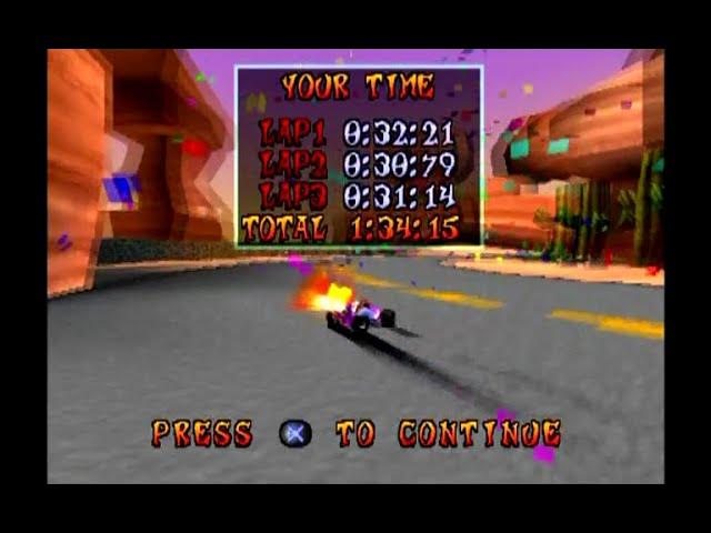 Crash Team Racing - Oxide Time Trial #8: Dingo Canyon