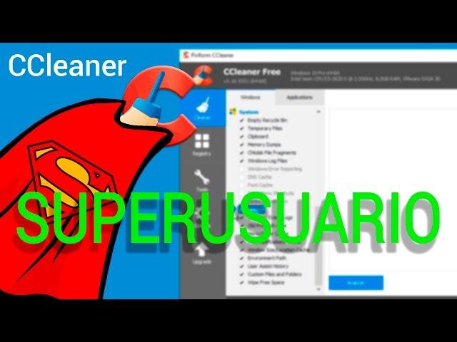 Cómo usar CCleaner en modo experto