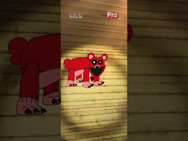Poppy Playtime !!! NOB PRO !! Evolutsion Time. #poppyplaytime #edit #chapter4 #shorts