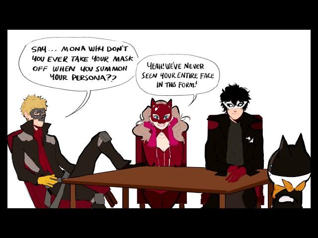 Persona 5 Comic Dub Morgana's True Face