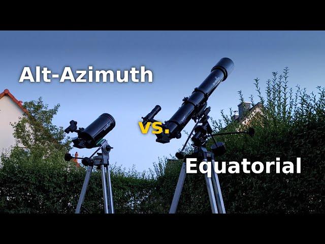 Choosing the Right Telescope Mount: Alt-Azimuth vs. Equatorial