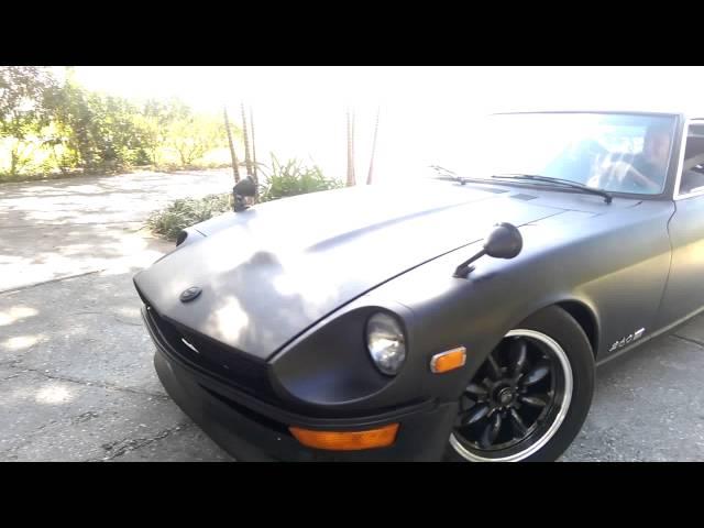 L28et turbo Datsun 260z getting sideways