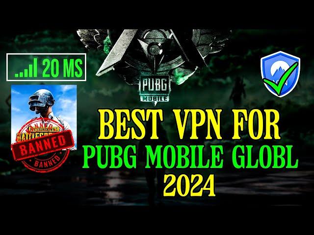 20 MS  VPN for PUBG Mobile Global Android and IOS 2024 || #pubgmobile #PUBGM #iphone