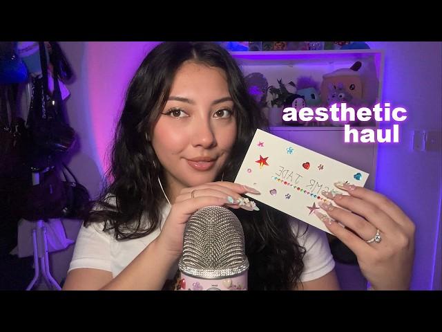  ASMR haul 