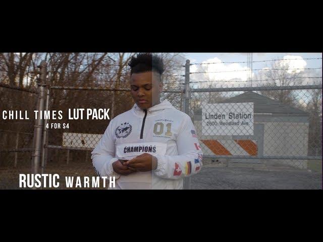 "Chill Times" LUT Pack | 4 Cinematic LUTs