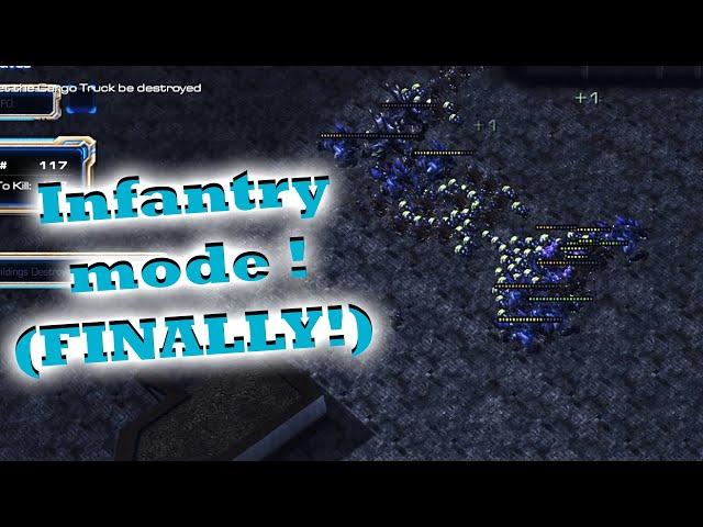 Infantry Mode Completed / Zombie World Unity Test / Starcraft 2 arcade