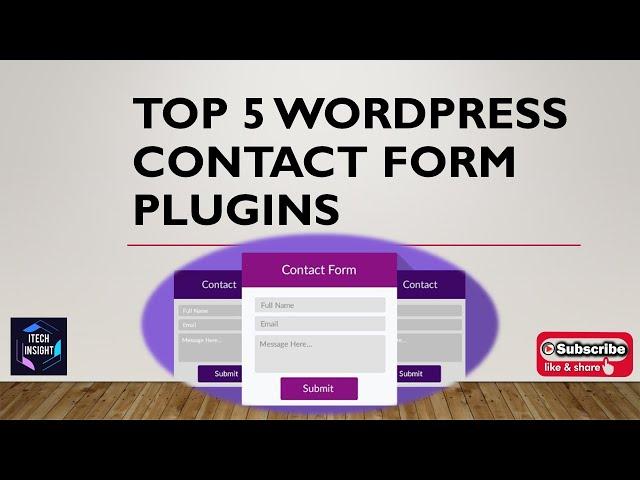 Top 5 WordPress Contact Form Plugins | iTech Insight