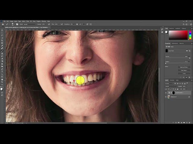 Photoshop White Teeth Fastest || DK ARNIYA