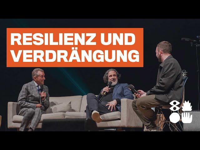 Resilienz und Verdrängung: Prof. Dr. Dr. Michel Friedman und Dr. Pablo Hagemeyer mit Daniel Fürg