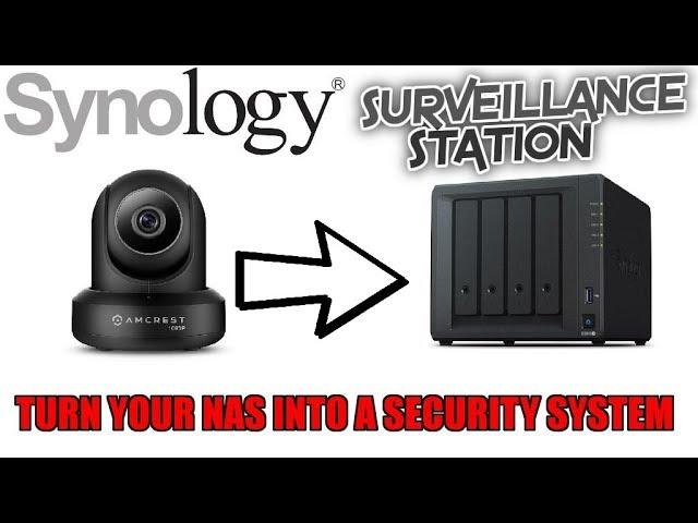 Easy home security system setup !! Synology NAS Surveillance Station Overview -