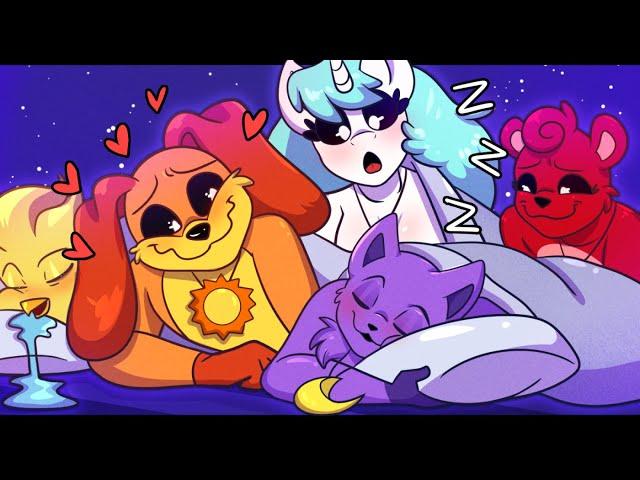 CatNap Sleeps With DogDay x CraftyCorn | Poppy Playtime Chapter 3┃Comic Dub