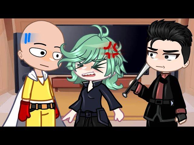 S-Class Heroes React To Saitama // One Punch Man // Gacha Club