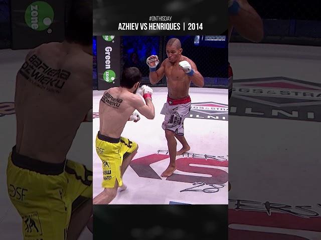 Anzor Azhiev did THIS! | #OnThisDay in 2014 #ksw