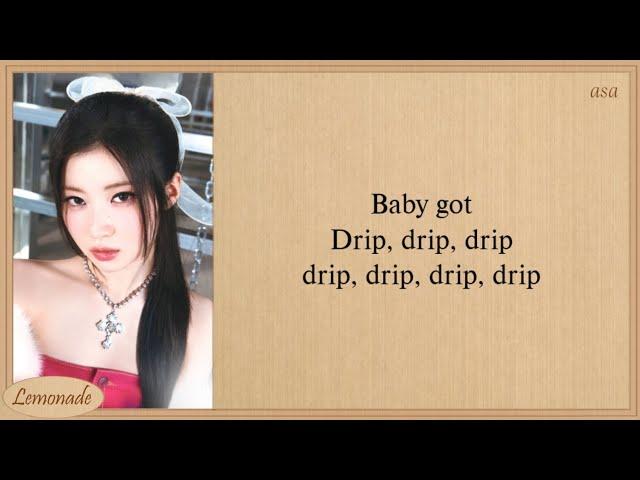 BABYMONSTER DRIP Easy Lyrics