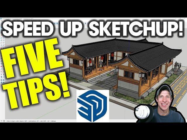 The FIRST Thing I do to Improve SketchUp Model Performance (And 4 more!)