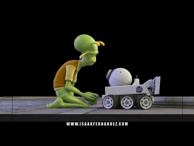 FAR Skiff Rover & Chuck Goodbye shots process (video reference / blocking / final animation) 360p