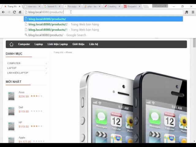 V03 - Simple MVC with Laravel 5.1