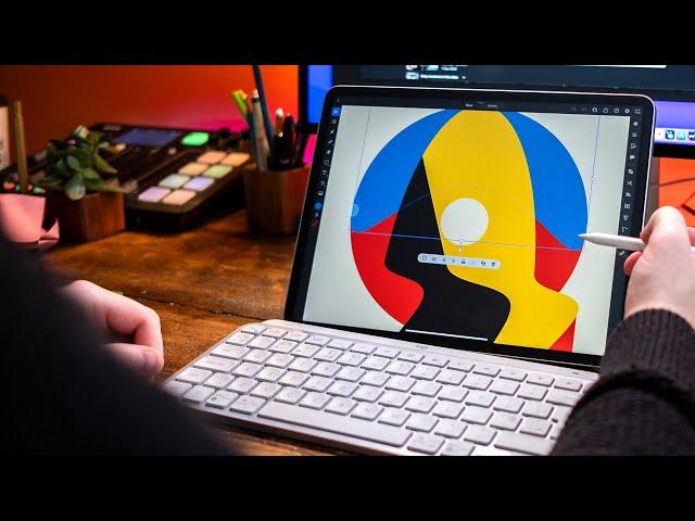 How I Use The iPad Pro As a Graphic Designer - 2023 