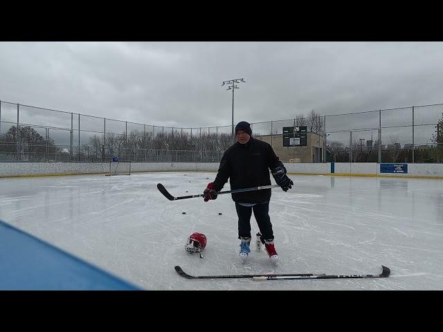 JAMES DAVID MA'S PATENT ICE HOCKEY MOHAWK STICK HANDLE TO UNDER LEGS LACROSSE CHINESE DYNASTY COMBO