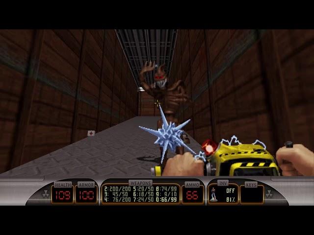 Duke Nukem 3D Walkthrough #32 - E4L4 - Babe Land (100%)