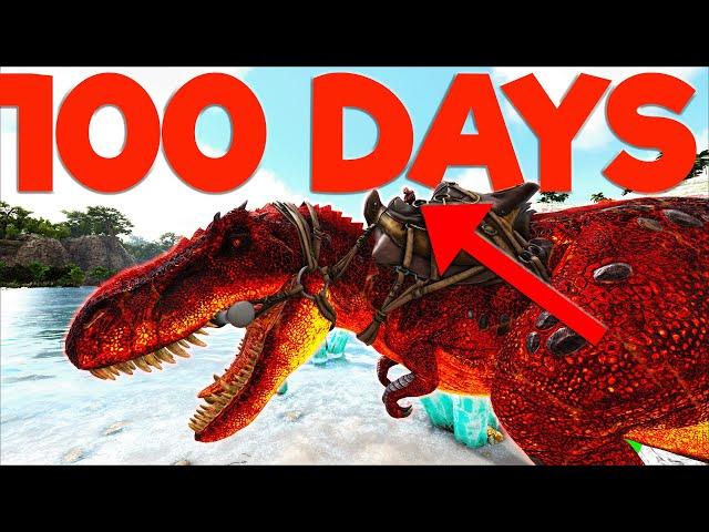 I Spent 100 Days Beating Ark Primal Fear.....