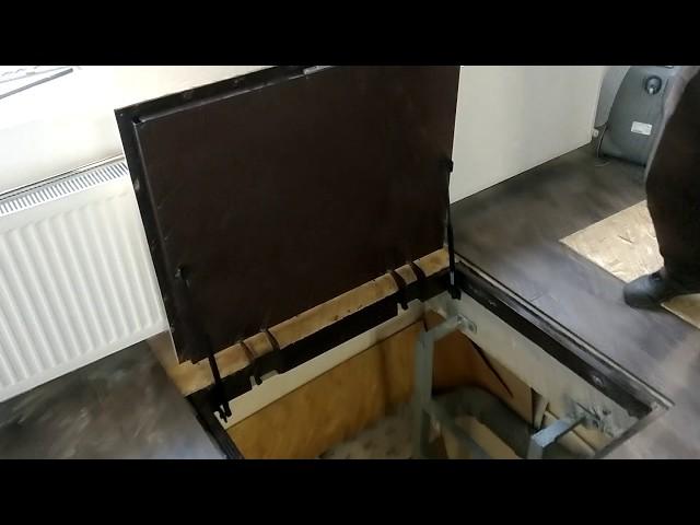 Люк невидимка  под паркет  Броневик Днепр