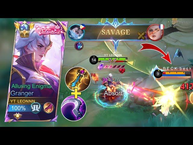 FINALLY I FOUND THE BEST 1 SHOT BUILD FOR GRANGER REVAMP 2024  (Thank You Moonton)