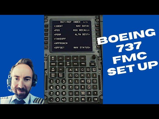 Zibo 737 FMC SET UP - X-plane 11 [How to fill up the FMC PAGEs starting with no experience]