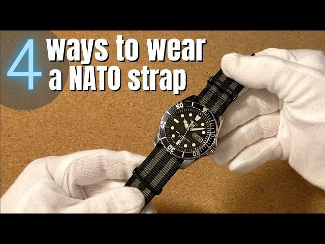 4 Ways to wear a NATO strap - Tutorial