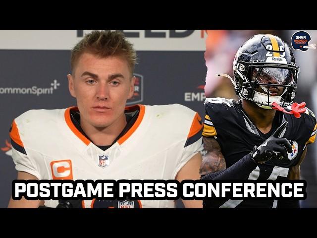 Bo Nix Brutally Honest after Broncos Loss vs Steelers in Home Opener