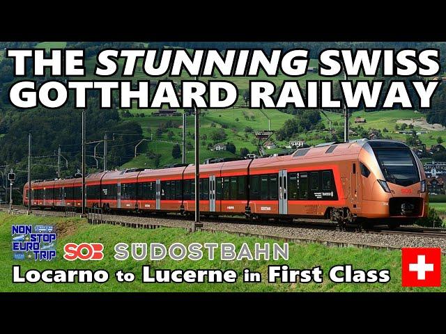 AMAZING Train, STUNNING Railway / One of Switzerland's BEST train trips!