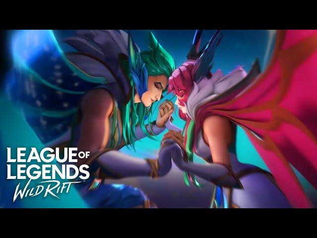 Star Guardian Xayah & Rakan Become Redeemed Star Guardians (Short CG) @wildrift