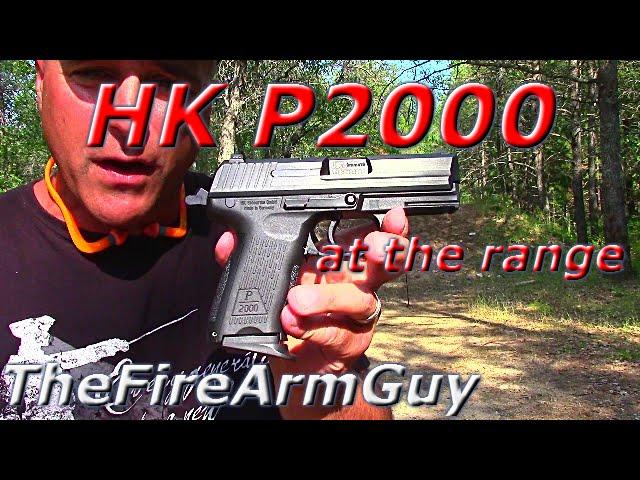 HK P2000 at the Range - TheFireArmGuy