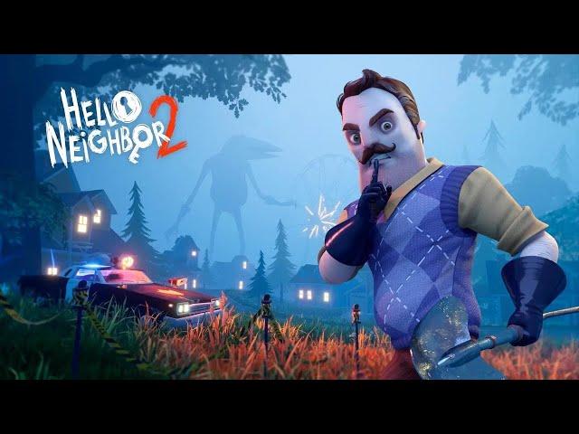 ВСЕ КАТ-СЦЕНЫ И КОНЦОВКИ ИГРЫ HELLO NEIGHBOR 2 BETA