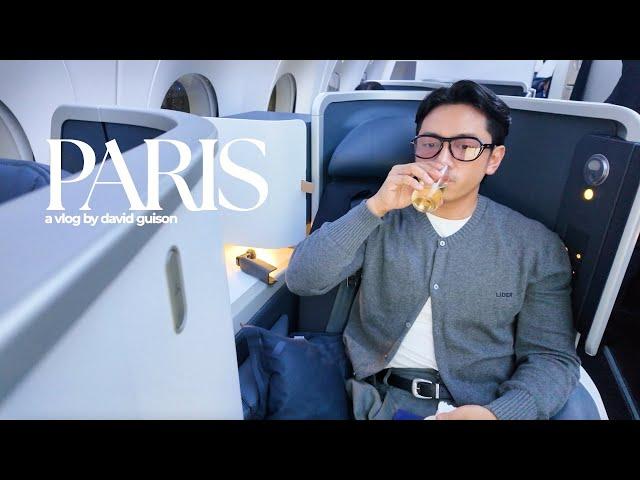 Let's go to Paris!   Air France Business Class, Christmas Market + A Surprise! 