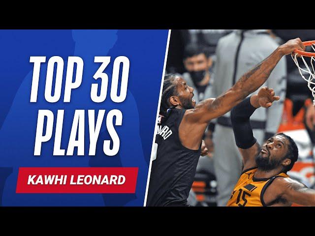 Kawhi Leonard's 30 BEST PLAYS | #NBABirthdays 