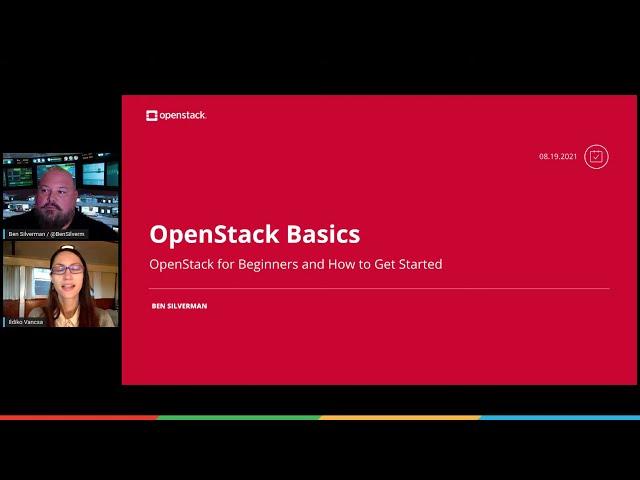 OpenInfra Live Episode 18: OpenStack Basics