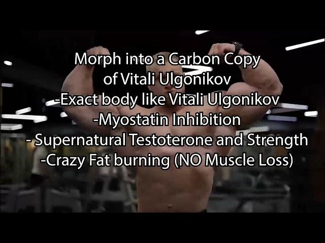 Carbon Copy Body of Vitali Ulgonikov Body Transformation Subliminal - POWERFUL!